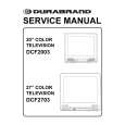 DURABRAND DCF2703 Service Manual
