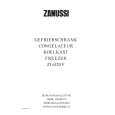 ZANUSSI ZI6120F Owners Manual