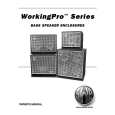 SWR WORKINGPRO1X15 Owners Manual