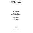 ELECTROLUX EKC5607 Owners Manual