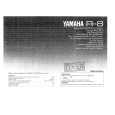 YAMAHA R-8 Owners Manual