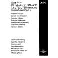 AEG VAMPYR751IELECTR. Owners Manual
