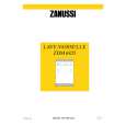 ZANUSSI ZDM6825W Owners Manual