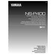 YAMAHA NS-P400 Owners Manual