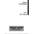 ARTHUR MARTIN ELECTROLUX AFT628R Owners Manual
