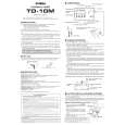 YAMAHA TD-10M Owners Manual