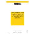 ZANUSSI ZDM6714W Owners Manual