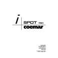 COEMAR ISPOT150 Owners Manual