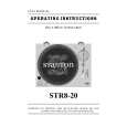 STANTON STR8-20 Owners Manual