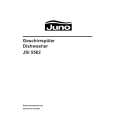 JUNO-ELECTROLUX JSI5562E Owners Manual