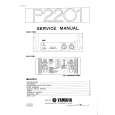 YAMAHA P2201 Service Manual