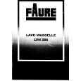 FAURE LVN266W Owners Manual