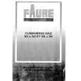 FAURE CCG428W Owners Manual
