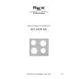 REX-ELECTROLUX KT6420XE 14P Owners Manual