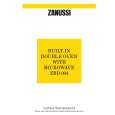 ZANUSSI ZBD904W Owners Manual