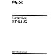 REX-ELECTROLUX BT622JX Owners Manual