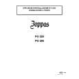 ZOPPAS PO220 Owners Manual