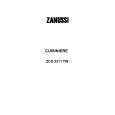 ZANUSSI ZCG3211TW Owners Manual