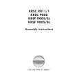 WHIRLPOOL KRSM 9005/A+ Installation Manual
