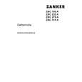 ZANKER ZKC195A Owners Manual