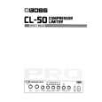 BOSS CL-50 Owners Manual