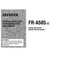 AIWA FR-A505 EZ Owners Manual