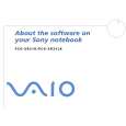 SONY PCG-SR31K VAIO Software Manual