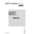 ZANUSSI ZMD30QX Owners Manual