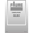 FAURE FCH218P Owners Manual