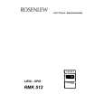 ROSENLEW RMK512 Owners Manual