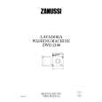 ZANUSSI ZWD2100 Owners Manual