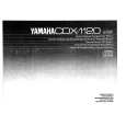 YAMAHA CDX-1120 Owners Manual