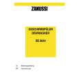 ZANUSSI DE6644 Owners Manual