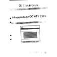 ELECTROLUX CO411-230 Owners Manual