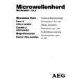 AEG Micromat 112 Z w Owners Manual
