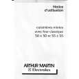 ARTHUR MARTIN ELECTROLUX CM5032W1 Owners Manual