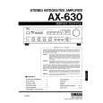 YAMAHA AX630 Service Manual