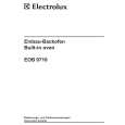 ELECTROLUX EOB9710X Owners Manual