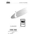 ELECTROLUX CGC542W Owners Manual