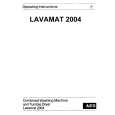 AEG LAV2004GB Owners Manual
