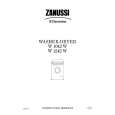 ZANUSSI W1042W Owners Manual