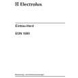 ELECTROLUX EON1600W Owners Manual