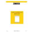 ZANUSSI ZDM6925W Owners Manual
