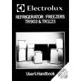 ELECTROLUX TR1123 Owners Manual