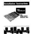 WHIRLPOOL SC8900EXW0 Installation Manual