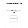 ELECTROLUX LOISIRS F400EGP Owners Manual