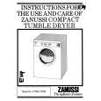 ZANUSSI TD30 Owners Manual