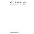 AEG Lavamat 608 w Owners Manual