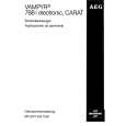 AEG VAMPYR768ICARAT Owners Manual