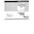 WHIRLPOOL SF370PEWW3 Installation Manual